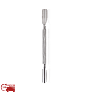 EMPURRA CUTÍCULAS DUPLO PONTA CÔNCAVA EM AÇO INOX