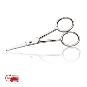 TESOURA DE PONTA ARREDONDADA EM AÇO INOX