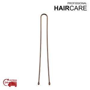 GANCHOS INVISÍVEIS LISOS DOURADOS 5.6 CM 20 UN