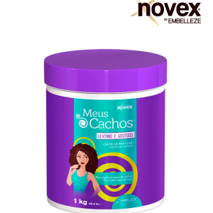 Novex Creme de Pentear Meus Cachos Levinho e Gostoso 1Kg