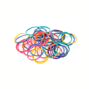 ELÁSTICOS CABELO RUBBER BAND COLORIDOS 30 UN