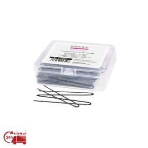 GANCHO RETO PRETO 7 CM 150 UNIDADE