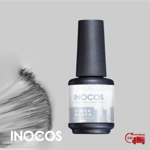 VERNIZ GEL INOCOS YM3 CINZA AGATA 11%, 15ML