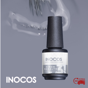 VERNIZ GEL INOCOS YM4 CINZA BASALTO 31%, 15ML