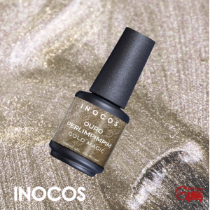 Verniz GEL INOCOS PERLIMPIMPIM OURO, 15ML