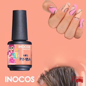 VERNIZ GEL INOCOS NÓS PIMBA, 15ML