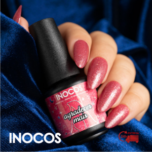 VERNIZ GEL INOCOS MD5 AGRADECER MAIS, 15ML