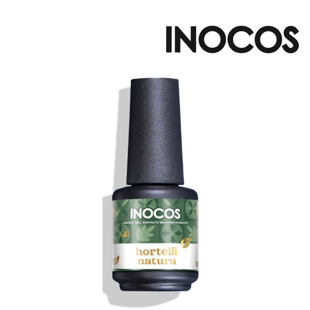 INOCOS VERNIZ GEL HORTELÃ NATURA 15 ML