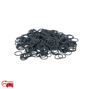 ELASTICOS PRETOS PEQUENOS 300UN