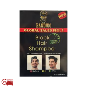 BANDIDO SHAMPOO ESCURECEDOR BLACK 350 ML