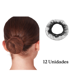 REDE DE CABELO 12 UNIDADE CASTANHO BALLET