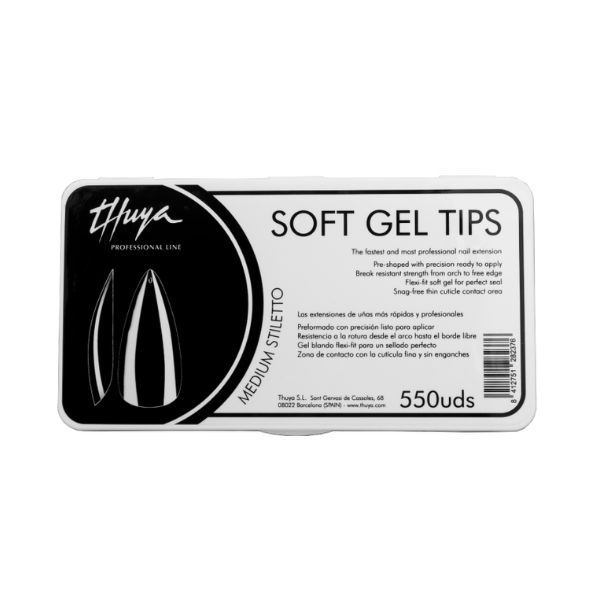 THUYA SOFT MOLDE STILETO MEDIUM 550 UN