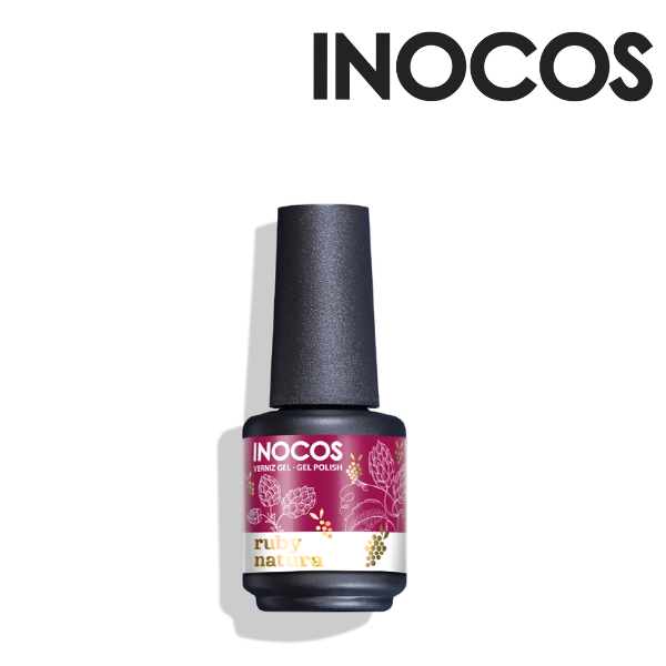 INOCOS VERNIZ GEL RUBY NATURA, 15ML