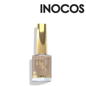 VERNIZ LIKE GEL 233, 11ML - O TIPICO NATAL | NUDE SECO