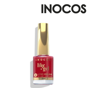 VERNIZ LIKE GEL 231, 11ML - O TIPICO NATAL | VERMELHO PAPOILA